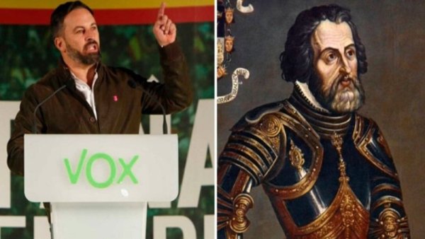 Ultraderechistas de Vox exigen que México rinda homenaje a Hernán Cortés