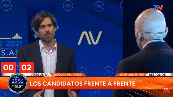 Del Caño a Espert: "Defendés a los empresarios que se fugan la plata que falta en salud, educación y vivienda"