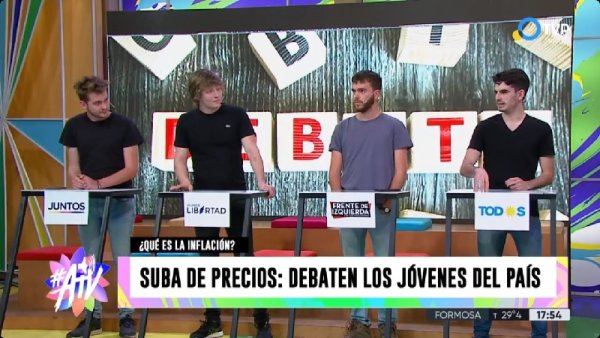 Joven trosko se la picó a libertario: “Milei pide mantener el IVA y bajar impuestos a los ricos”