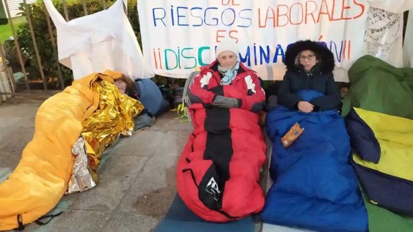 Cuidadoras y trabajadoras del hogar en pie de lucha: "Si nosotras paramos, se para el mundo"