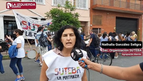  Docentes de La Matanza nos movilizamos ante los hechos de violencia en el nivel inicial