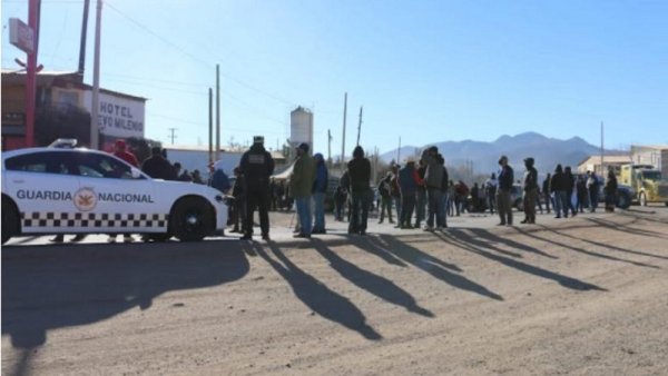 Mineros en Cananea levantan plantón tras acuerdo con la secretaria de gobernación 