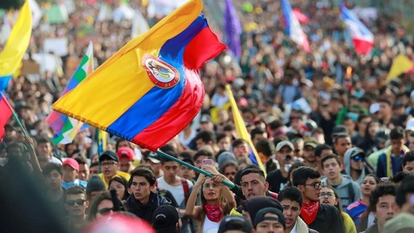 Llamado a paro nacional en Colombia a puertas de las elecciones parlamentarias 