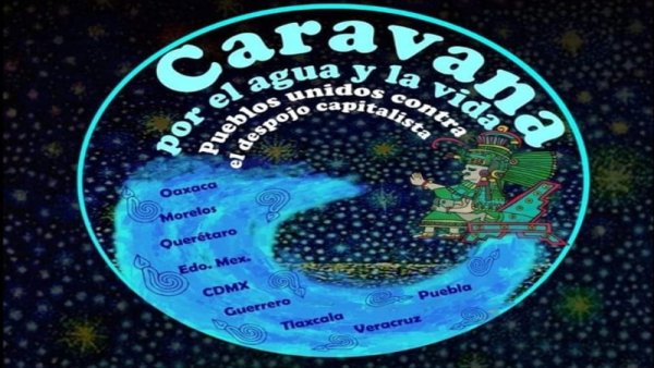 Pueblos originarios anuncian caravana en defensa del agua y la vida