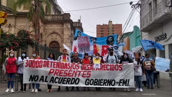 #24DeMarzo: miles en la movilización independiente en Jujuy contra el FMI y por los 30.000