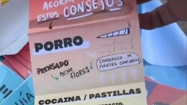 Otra demonización al consumo de drogas: condena mediática y política a campaña de prevención 