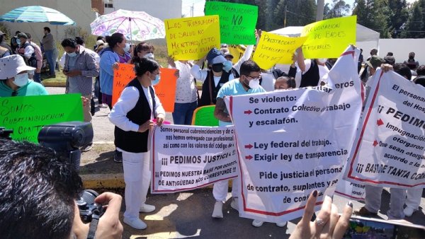 Trabajadores de la salud rechazan modelo federal del IMSS-Bienestar