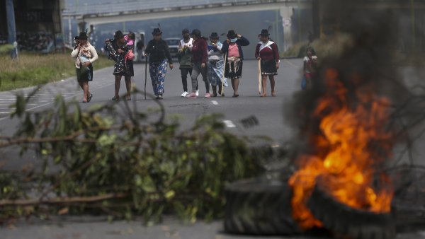 A un año de gobierno, vuelven las protestas contra Lasso