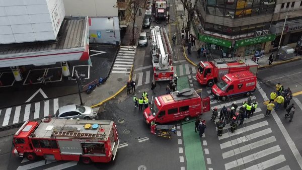 Trágico incendio en Recoleta: cinco muertos y 35 heridos