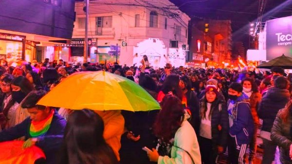 Enorme marcha del orgullo hizo temblar las calles en Jujuy 