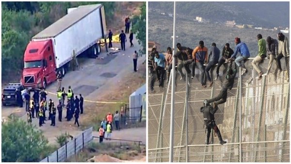 Tragedia migrante: 53 muertos en Texas y 23 en Melilla, dos postales de la barbarie capitalista 