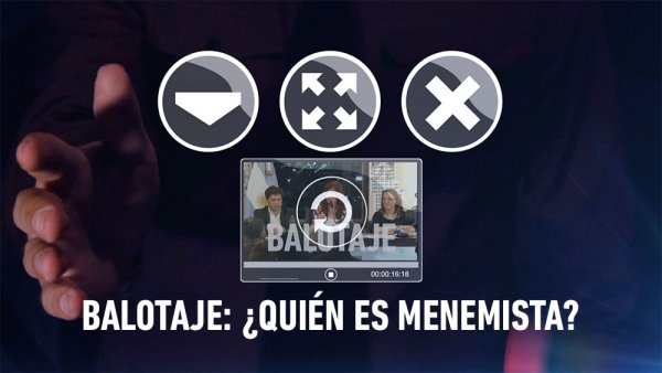 [VIDEO] Balotaje entre Scioli y Macri: ¿quién es menemista?