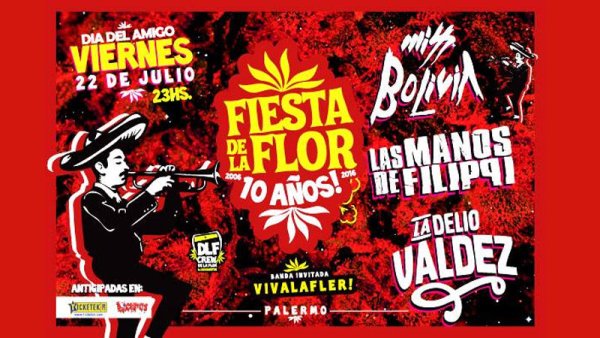 Diez años de Fiesta de La Flor, diez años de autogestión