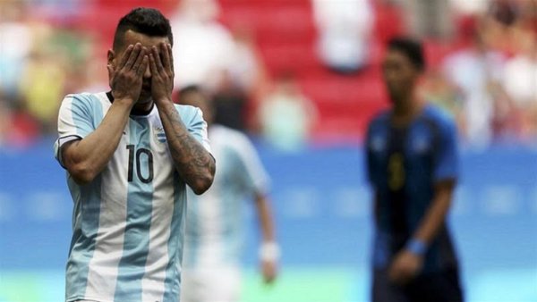  Fútbol: selección argentina, eliminada de Río 2016