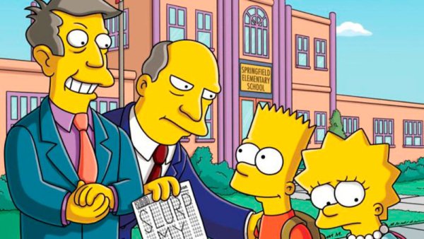 Los Simpson contra el Operativo Aprender