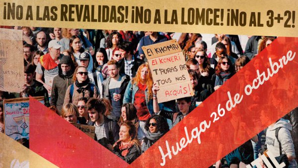 El 26-O nadie en clase, nadie en casa: ¡Todxs a las calles!