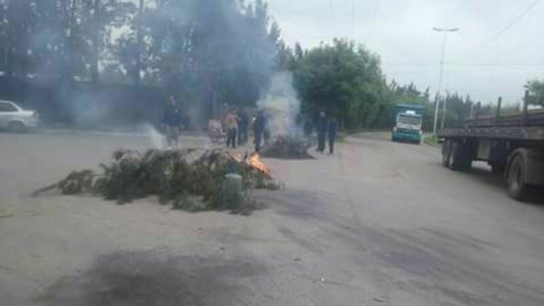 Trabajadores de Cresta Roja bloquean portones