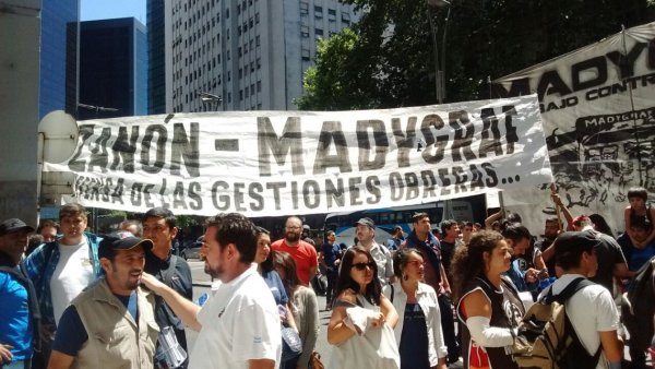 #GestionesObrerasEnLucha: reclaman frente al Ministerio de Trabajo