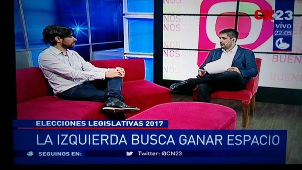 Nicolás del Caño en CN23: "Hay una bronca enorme en la calle contra el Gobierno"