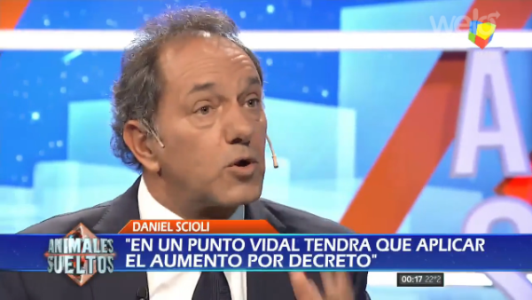 #ScioliConFantino: “Vidal va a tener que implementar el aumento por decreto” a los docentes