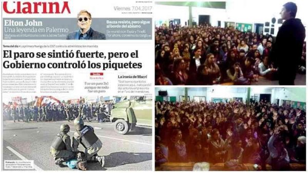 Clarín quiso vender mi imagen para mostrar a los jóvenes de rodillas