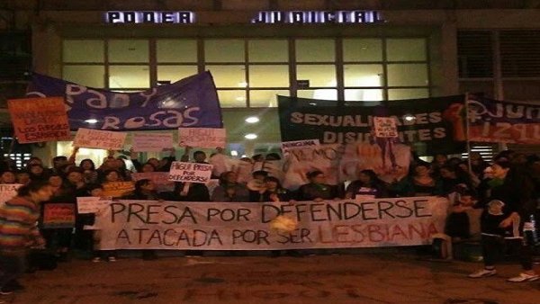 Centenares de personas exigieron #LibertadParaHigui en Paraná