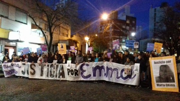 La Plata: masiva movilización exigiendo #JusticiaPorEmma