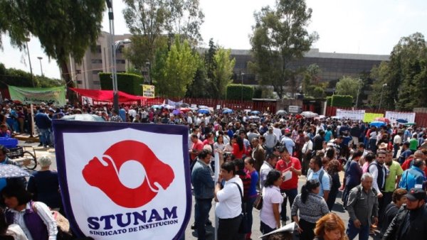 Las trabajadoras del STUNAM exigimos justicia para Lesvy