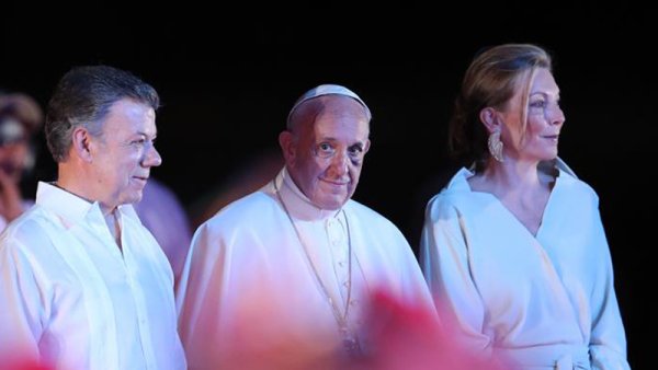 Visita papal al servicio del orden