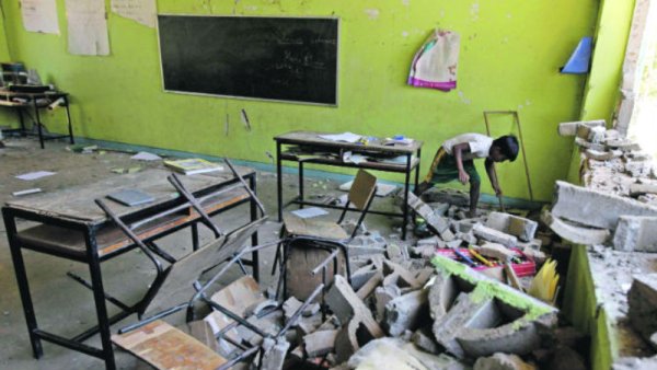 Represión y miedo en las escuelas a un mes del sismo