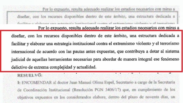 Bregman denunció que ordenaron crear una unidad "antiterrorista"