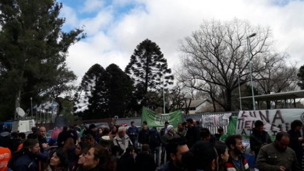 Inti militarizado para amedrentar a los trabajadores