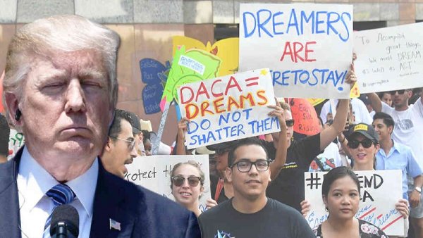  Trump promete ciudadanía a los “dreamers” a cambio de financiamento para el muro