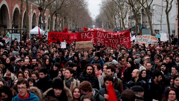 Masiva jornada de lucha en Francia: ¿comienza un movimiento social contra Macron? 