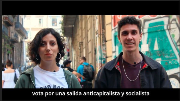 Primer Spot de campaña de la CRT para las elecciones europeas: "Esta es la Europa de la guerra, las fronteras y el racismo"