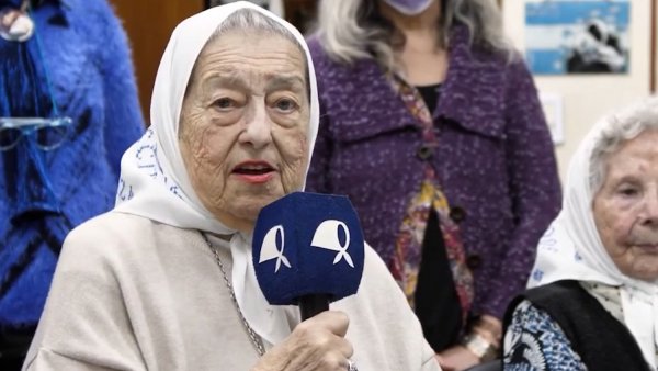 Murió Hebe de Bonafini, presidenta de la Asociación Madres de Plaza de Mayo