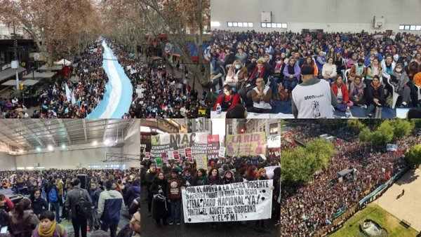 Docentes de todo el país paran este miércoles