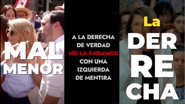 La CRT este 23J: "A la derecha no la paramos con el mal menor, sino con la lucha de clases”