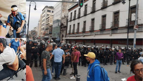 Represión en Oaxaca a maestros de la CNTE: reportan heridos (videos)