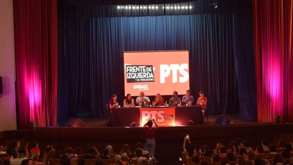 Gran acto con Myriam Bregman y Nicolás del Caño en el Luz y Fuerza