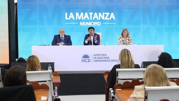 Apertura de sesiones ordinarias en La Matanza: entre la demagogia y la administración del ajuste