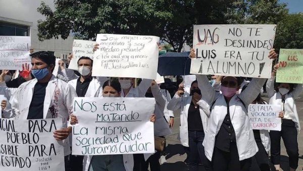 Se movilizan médicos, pasantes y estudiantes en Zacatecas debido a la violencia 