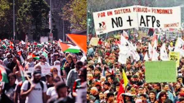 Un 1° de mayo internacionalista, antiimperialista, anticapitalista e independiente al gobierno de Boric: ¡Contra el genocidio en Palestina, el plan de ajuste en Argentina y las leyes represivas!