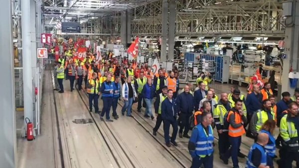 Francia: huelga en la automotriz Stellantis para exigir descansos por la ola de calor