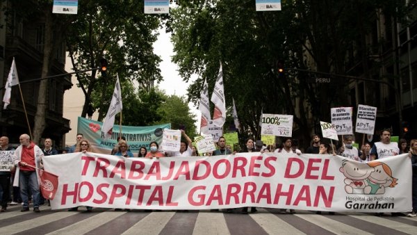 Hospital Garrahan: nuevo paro y movilización convocando a hospitales y sectores de salud