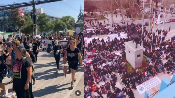 Crisis y represión en San Bernardo: “Nos niegan lo fundamental en la relación laboral, el sueldo”