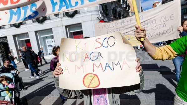 La educación infantil privada va a la huelga en todo el Estado contra la precariedad