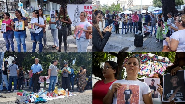 Acción solidaria con madres y familiares de adolescentes presos tras elecciones: exigen libertad de sus hijos