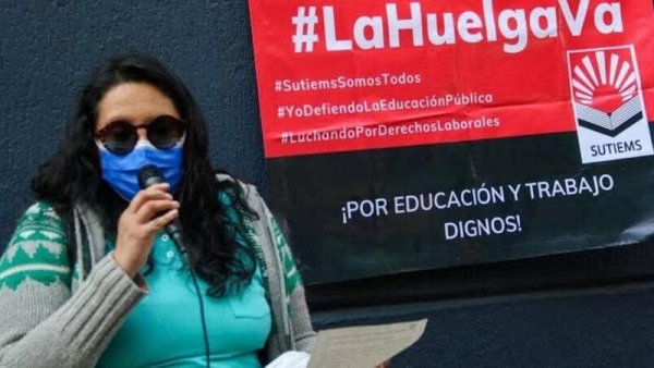 El SUTIEMS, la lucha por el presupuesto y la educación pública 