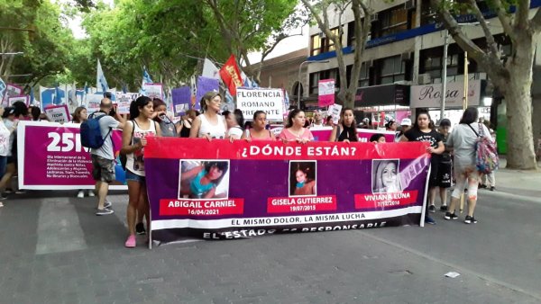 25N: marchas contra la violencia machista en Mendoza